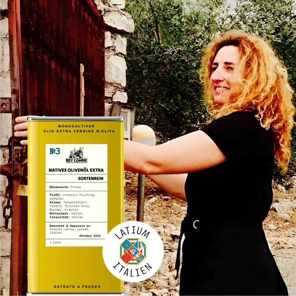 Itrana monocultivar extra virgin olive oil, 1 L